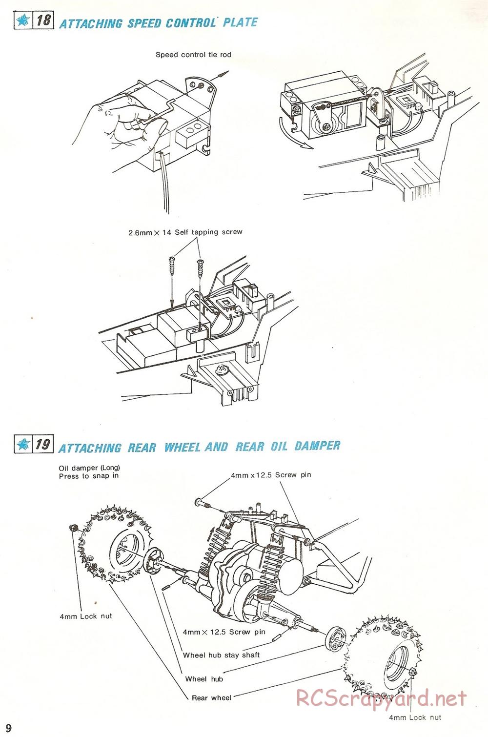Traxxas - The Cat (1987) - Manual - Page 10