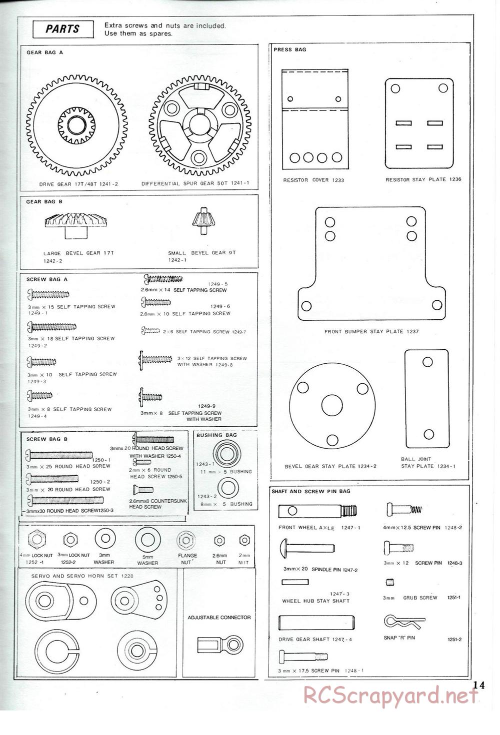 Traxxas - The Cat (1987) - Manual - Page 12