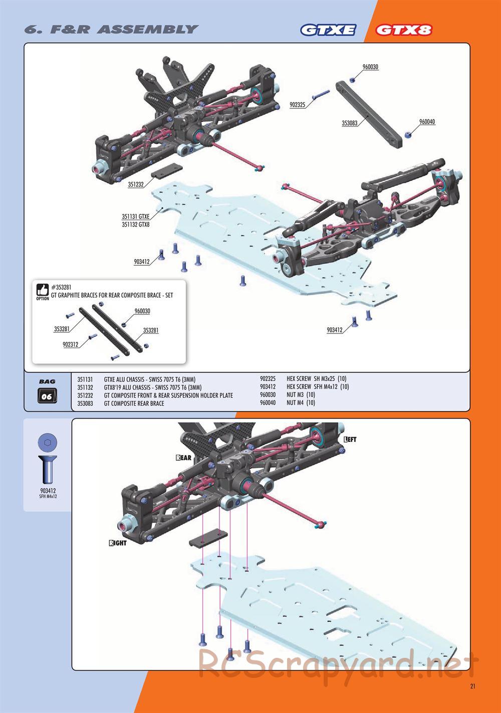 Xray - GTX8.2 2019 (GTX8'19) - Manual - Page 21