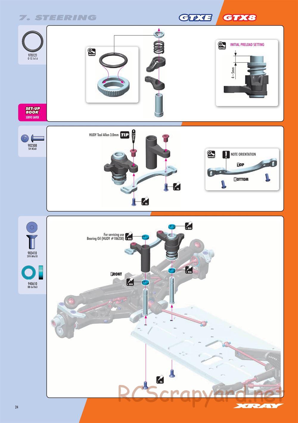 Xray - GTX8.2 2019 (GTX8'19) - Manual - Page 24
