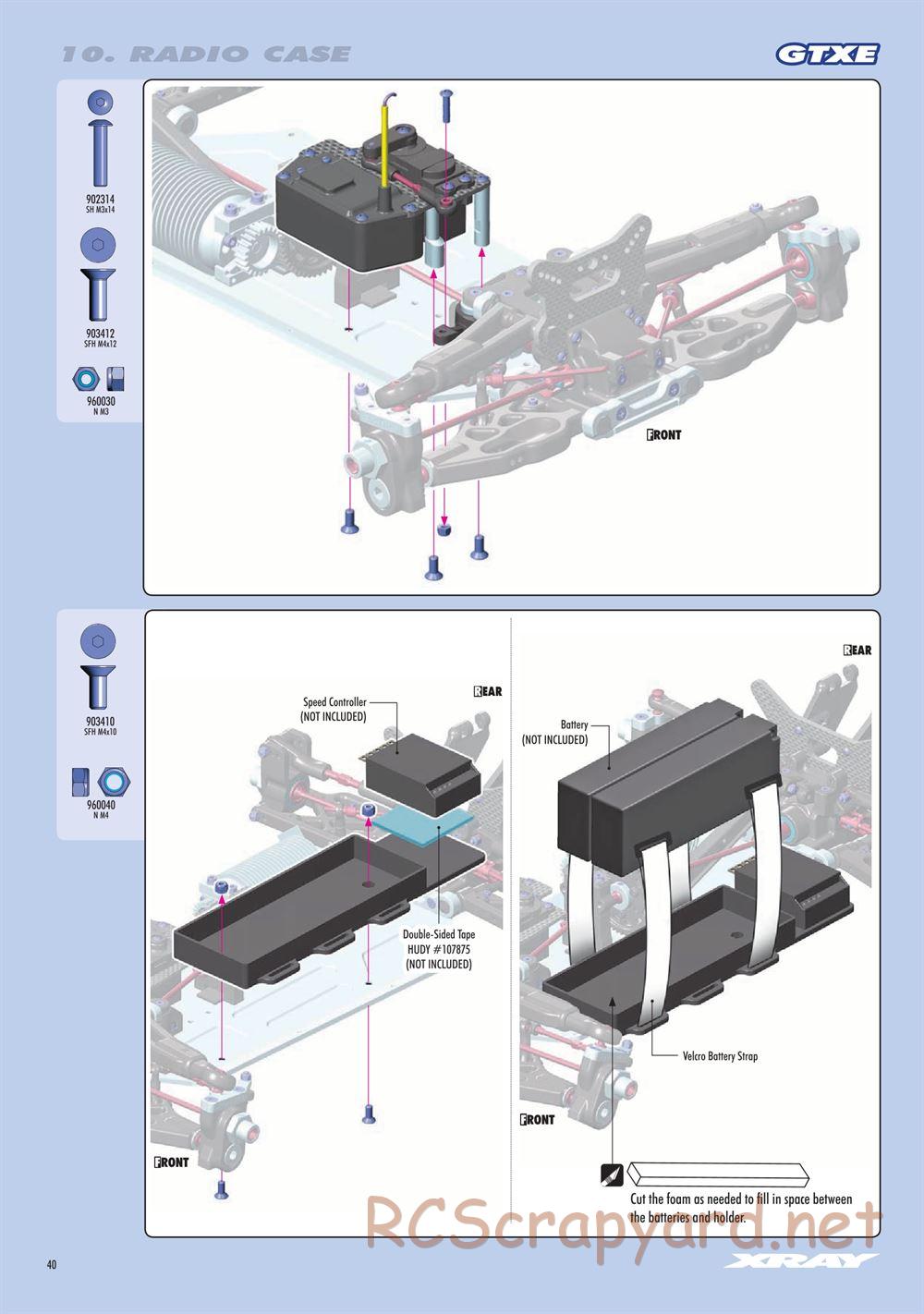 Xray - GTX8.2 2019 (GTX8'19) - Manual - Page 40