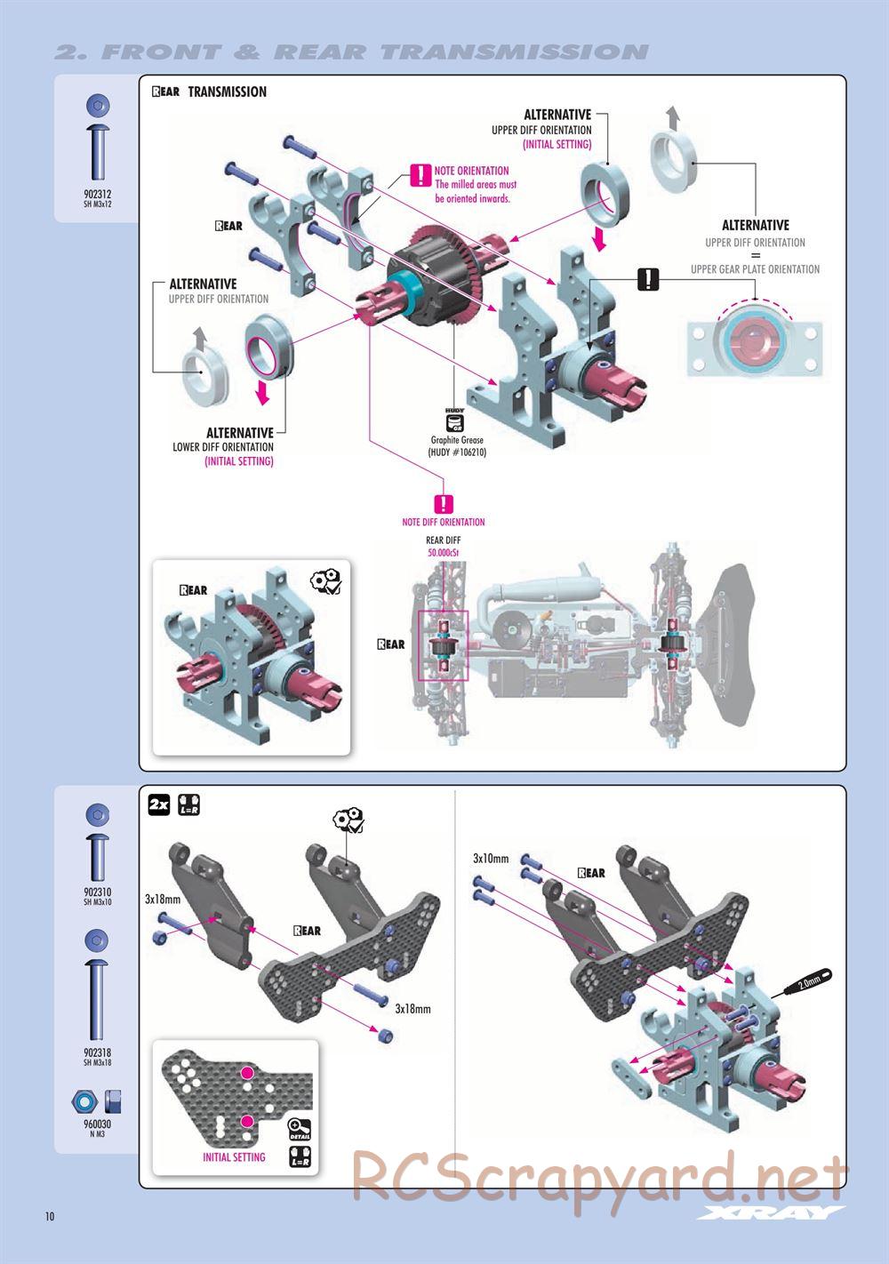Xray - GTX8 2023 (GTX'23) - Manual - Page 10
