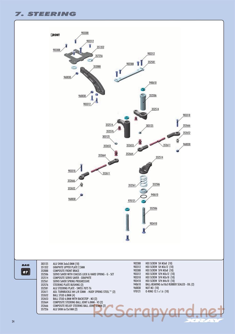 Xray - GTX8 2023 (GTX'23) - Manual - Page 24