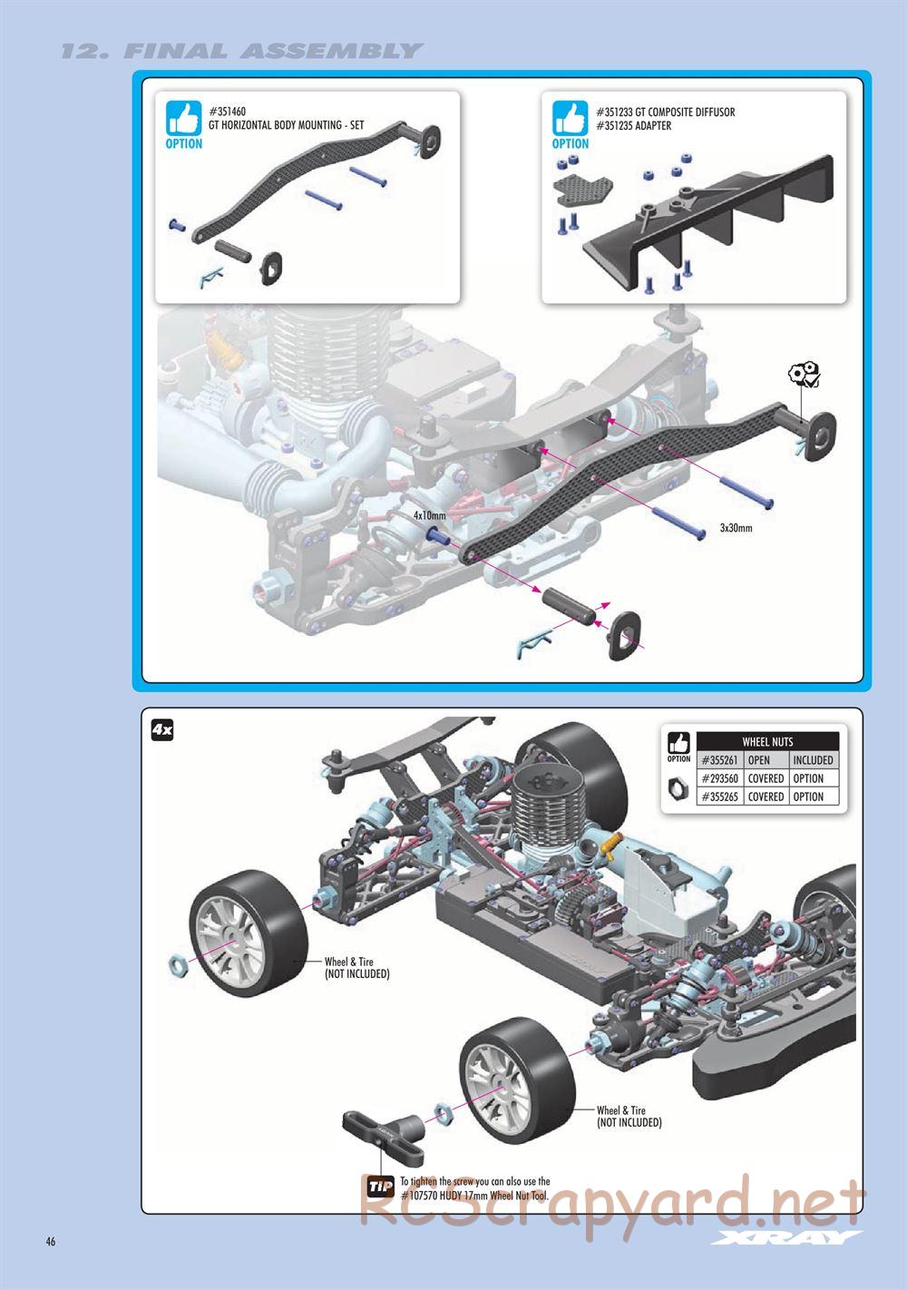 Xray - GTX8 2023 (GTX'23) - Manual - Page 46