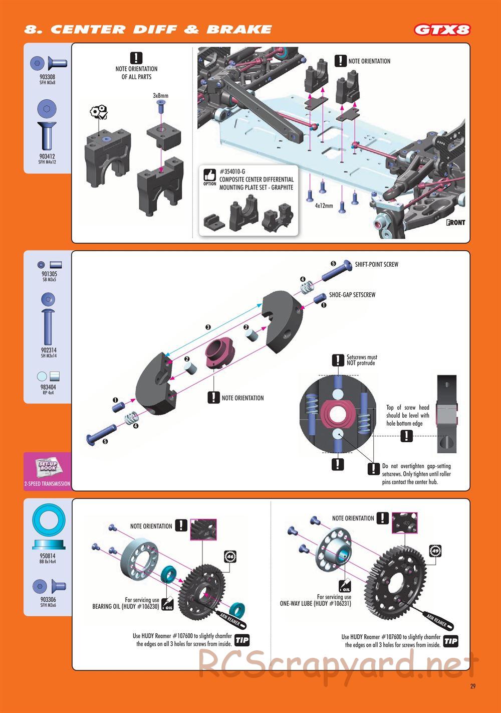 Xray - GTXE.2 2020 (GTXE'20) - Manual - Page 29