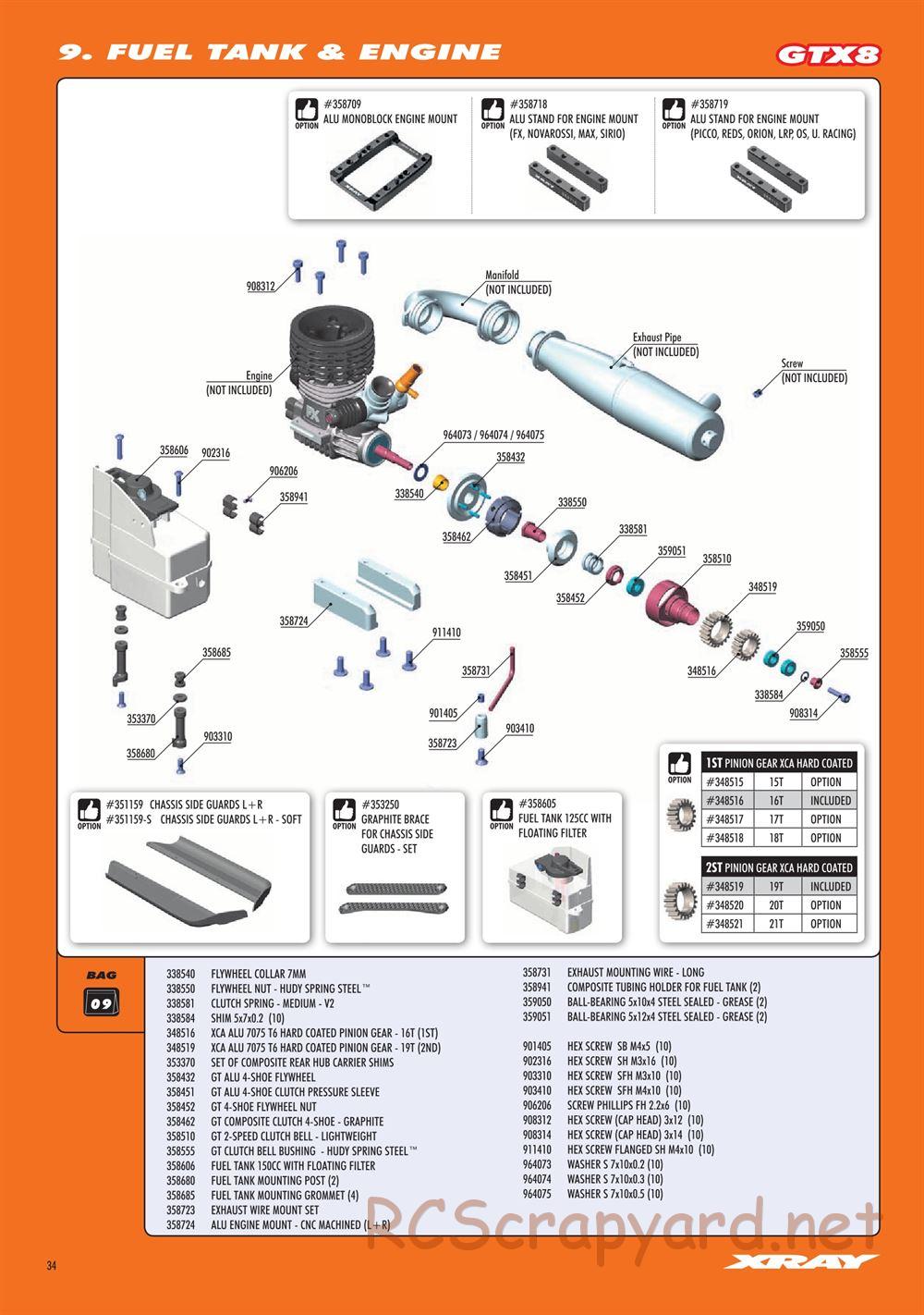 Xray - GTXE.2 2020 (GTXE'20) - Manual - Page 34