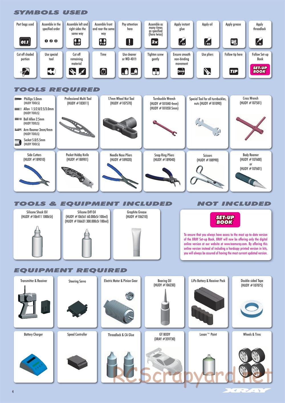 Xray - GTXE 2018 (GTXE'18) - Manual - Page 4