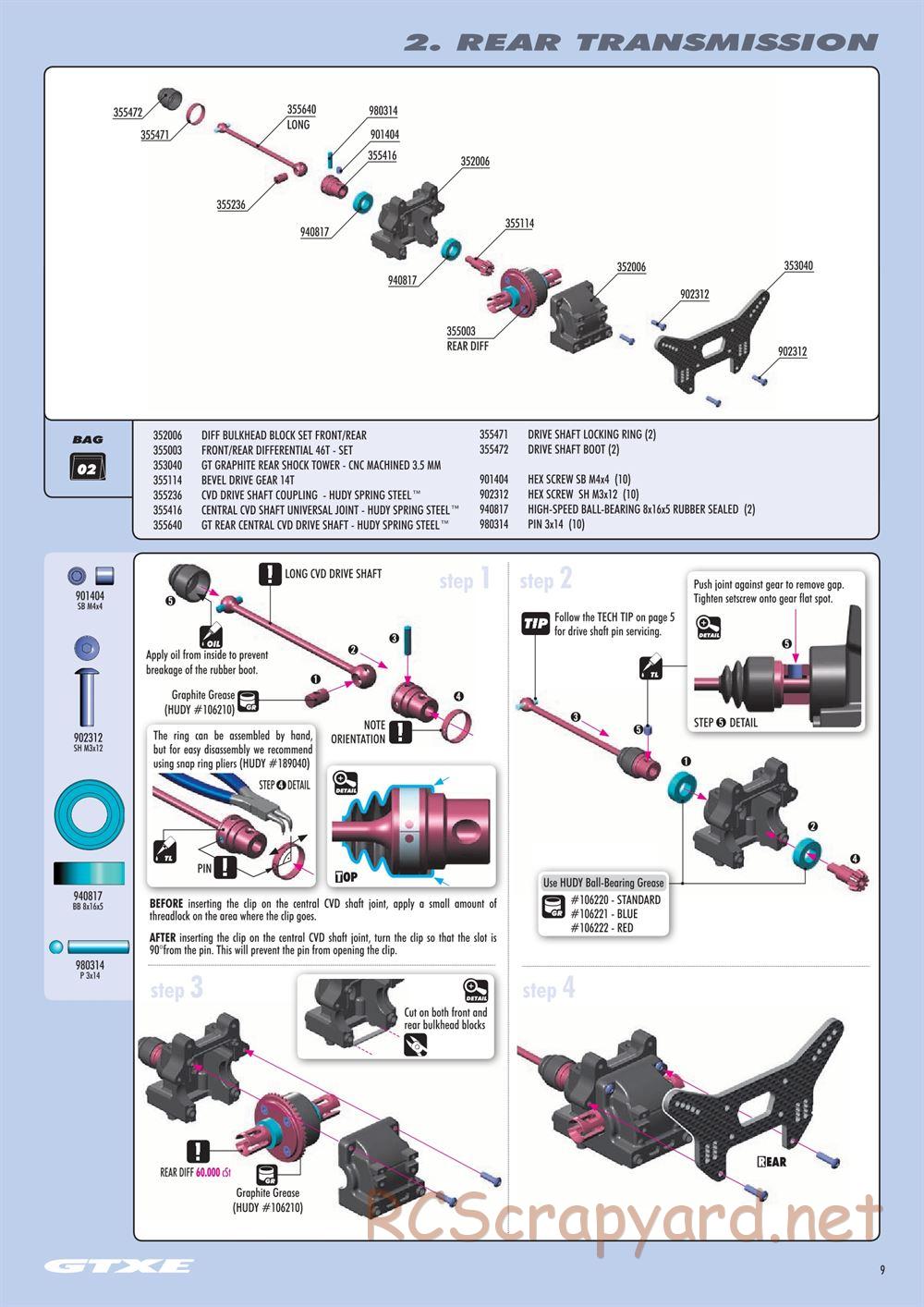 Xray - GTXE 2018 (GTXE'18) - Manual - Page 9