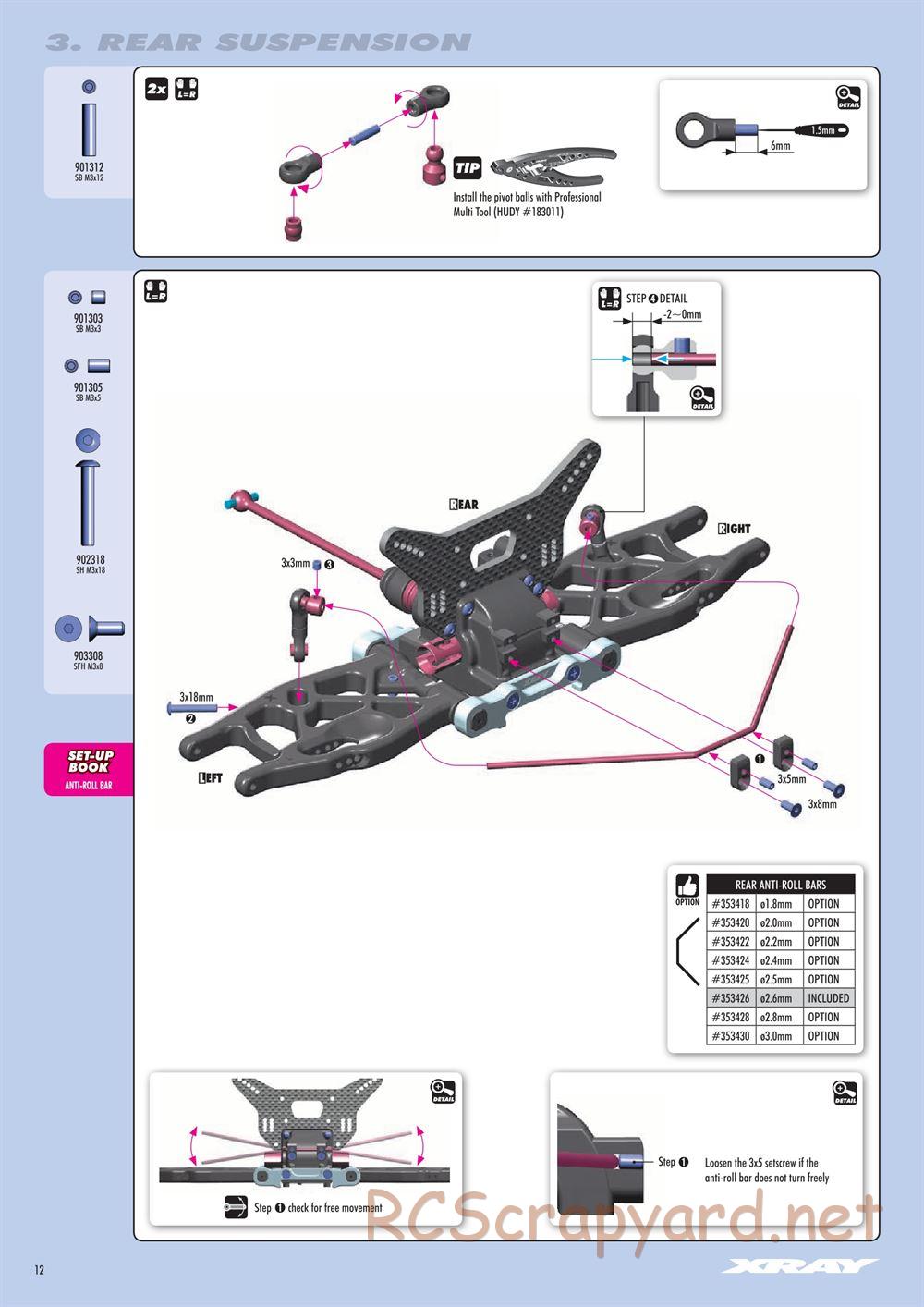 Xray - GTXE 2018 (GTXE'18) - Manual - Page 12
