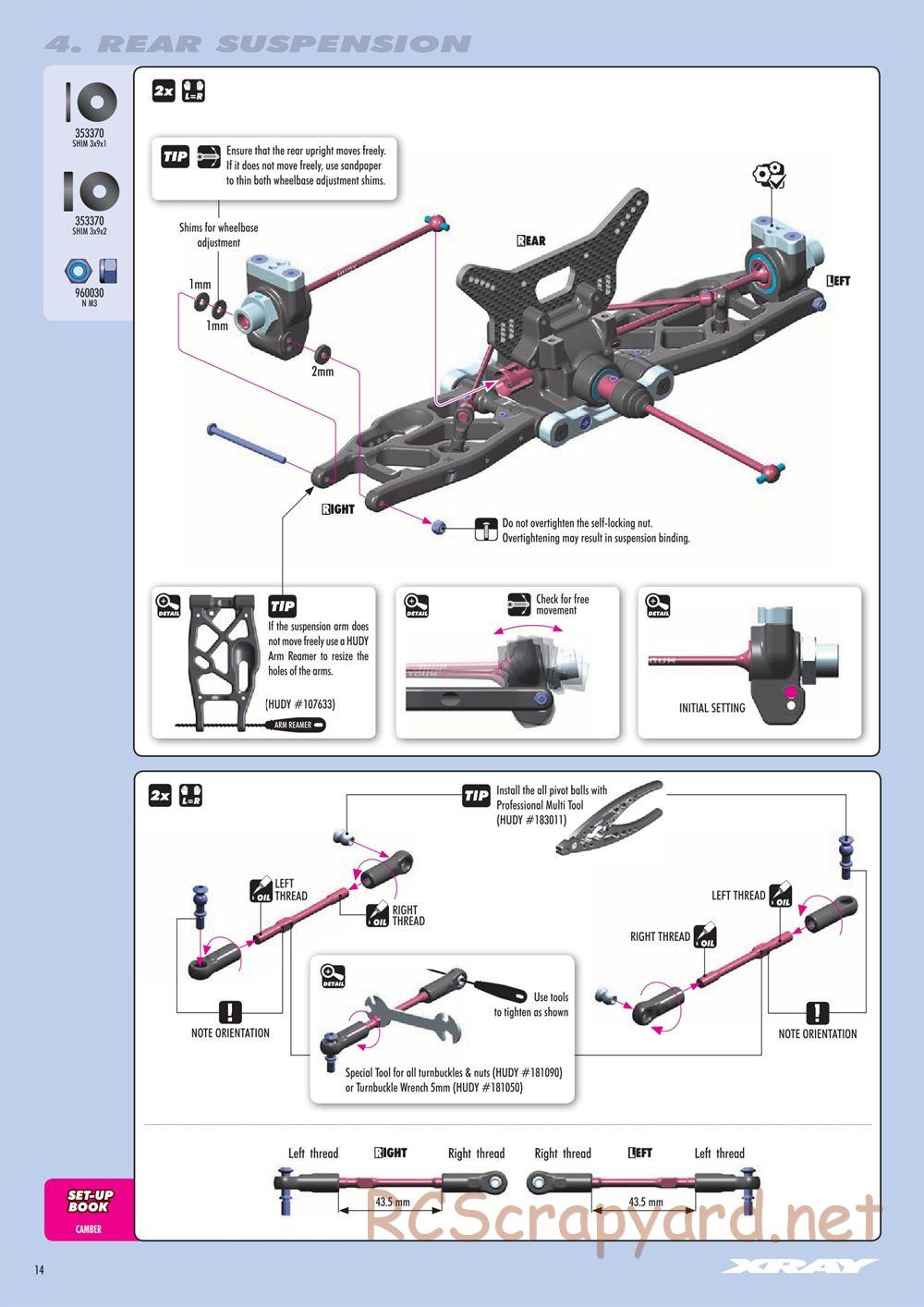 Xray - GTXE 2018 (GTXE'18) - Manual - Page 14