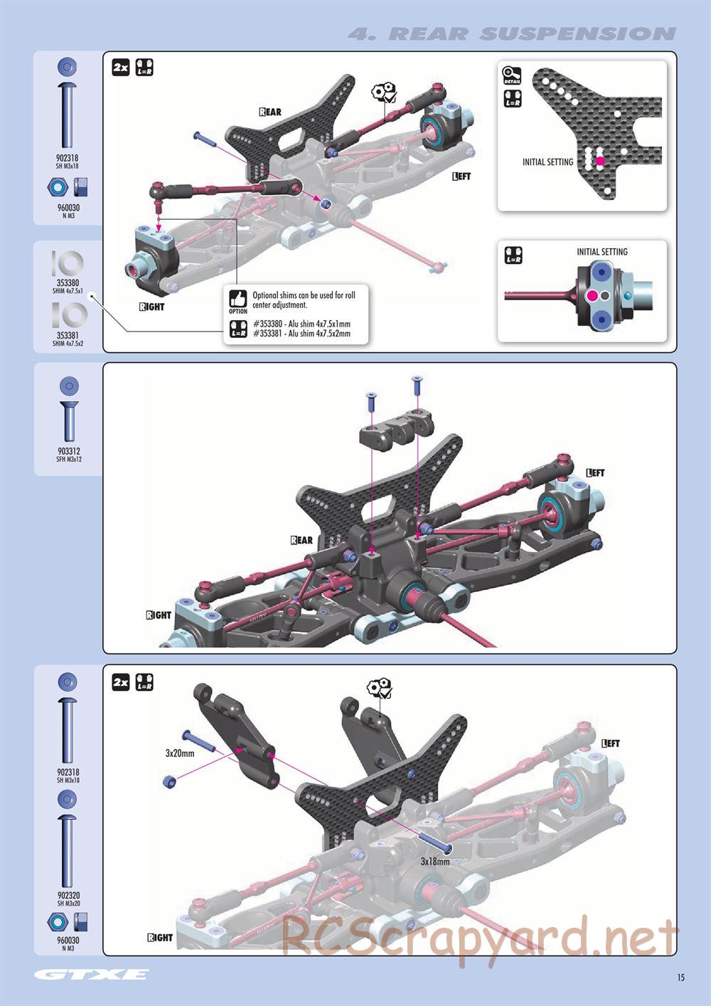 Xray - GTXE 2018 (GTXE'18) - Manual - Page 15
