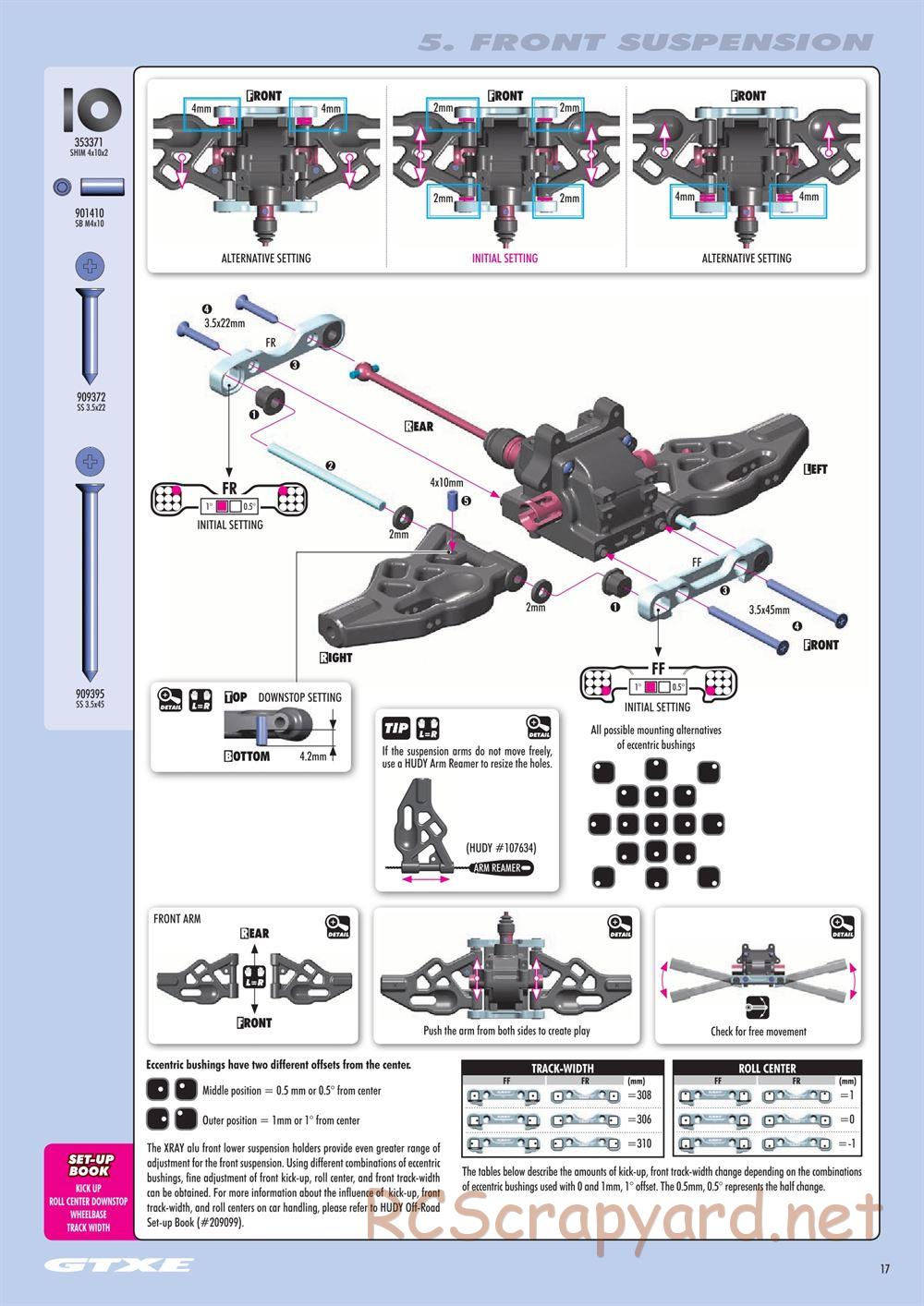 Xray - GTXE 2018 (GTXE'18) - Manual - Page 17