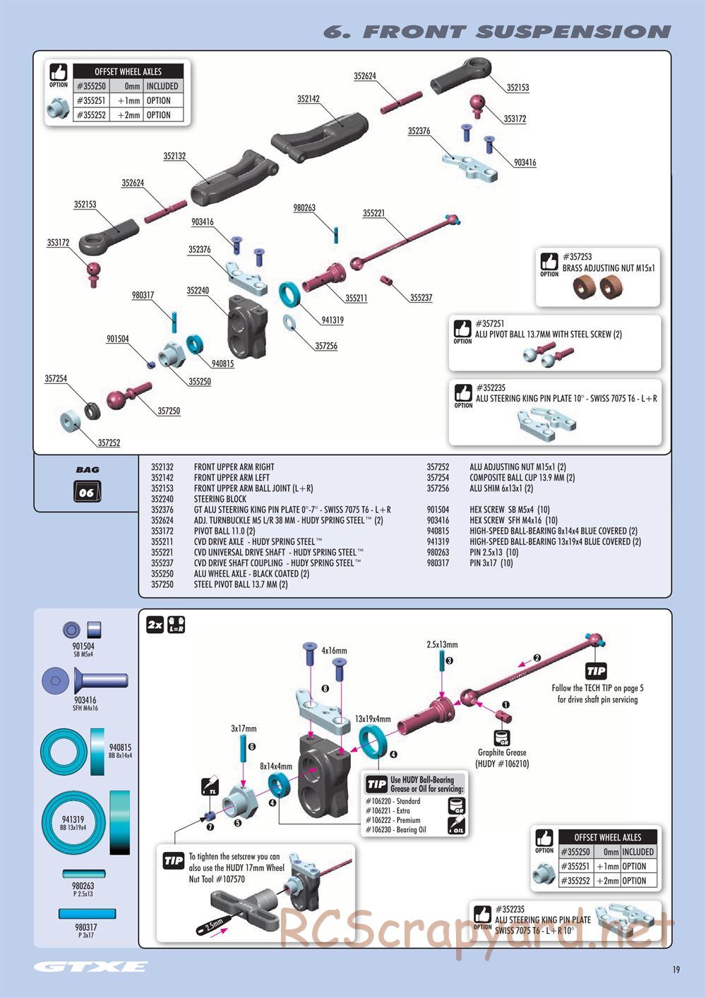 Xray - GTXE 2018 (GTXE'18) - Manual - Page 19