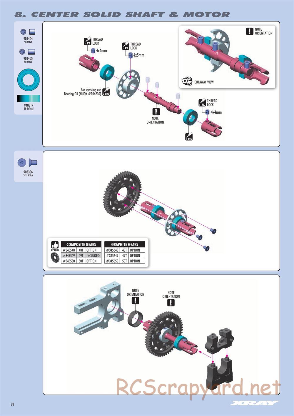 Xray - GTXE 2018 (GTXE'18) - Manual - Page 28