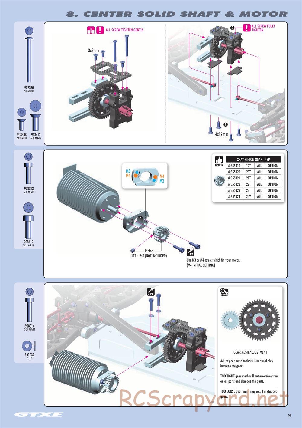 Xray - GTXE 2018 (GTXE'18) - Manual - Page 29