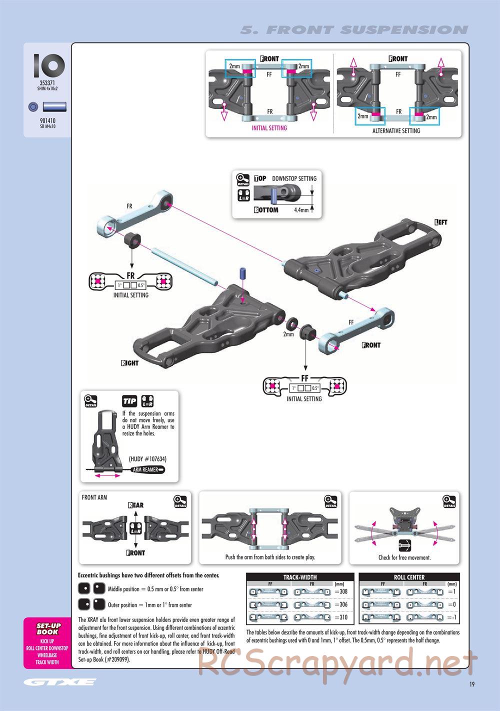 Xray - GTXE 2022 (GTXE'22) - Manual - Page 19