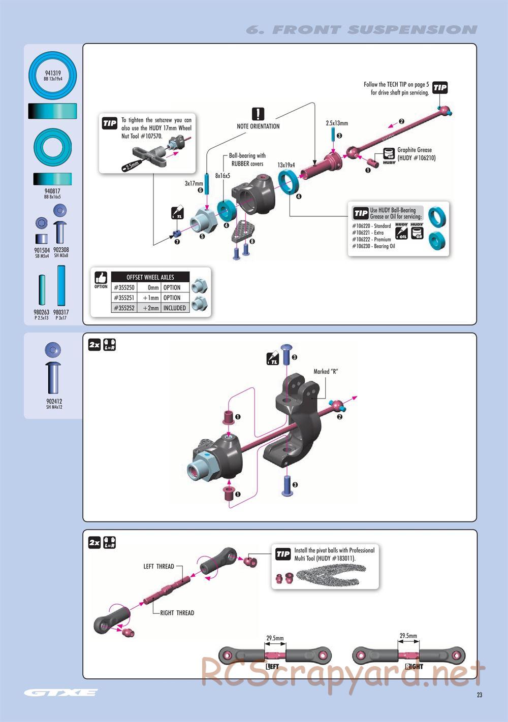 Xray - GTXE 2022 (GTXE'22) - Manual - Page 23