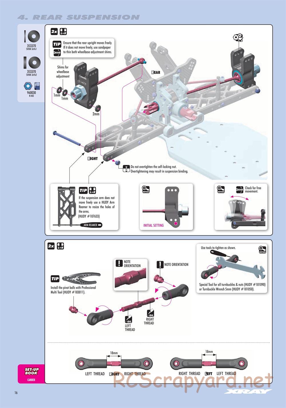 Xray - GTXE 2023 (GTXE'23) - Manual - Page 16