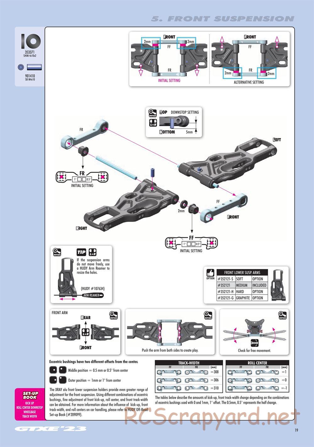 Xray - GTXE 2023 (GTXE'23) - Manual - Page 19