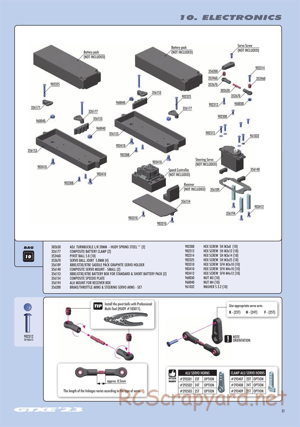 Xray - GTXE 2023 (GTXE'23) - Manual - Page 31
