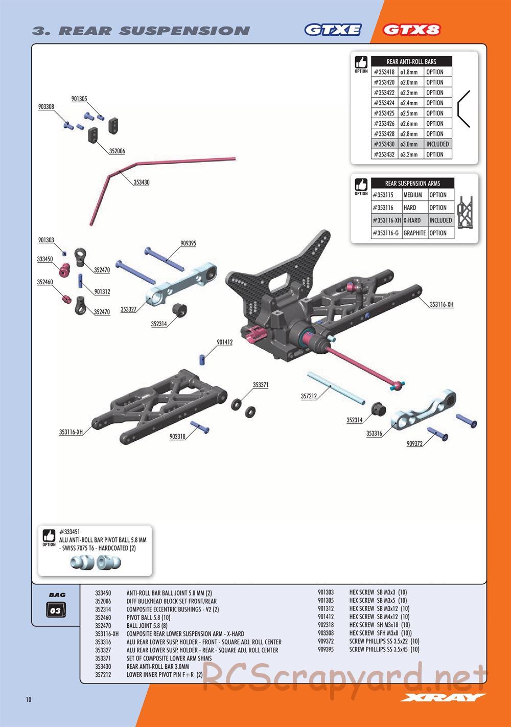 Xray - GTXE.3 2021 (GTXE'21) - Manual - Page 10