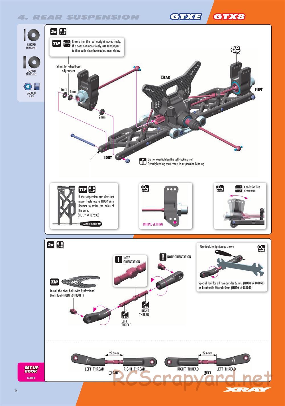 Xray - GTXE.3 2021 (GTXE'21) - Manual - Page 14