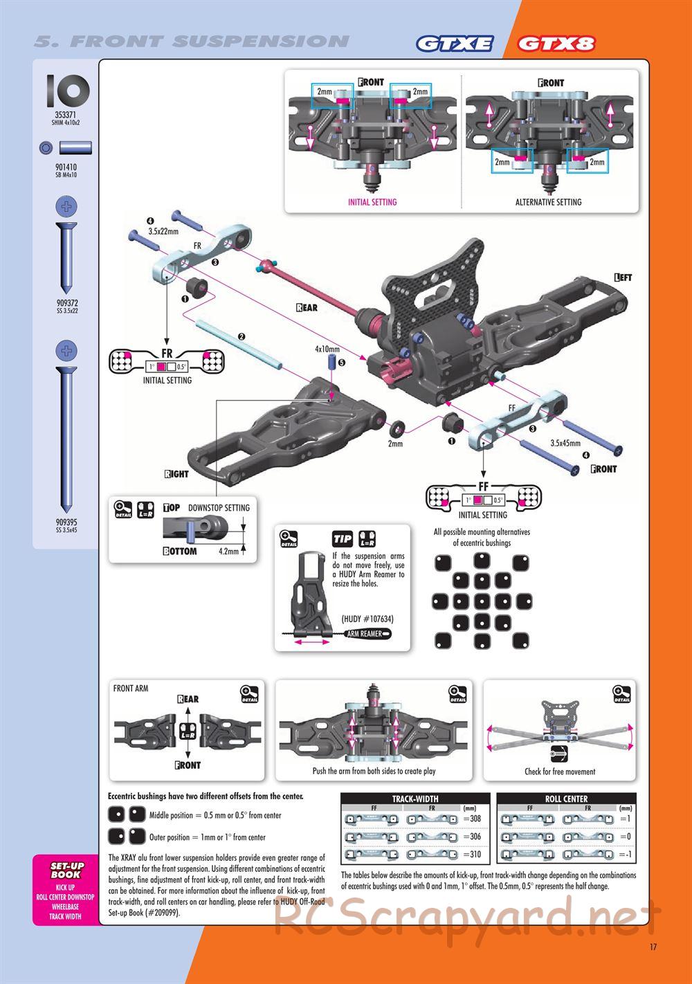Xray - GTXE.3 2021 (GTXE'21) - Manual - Page 17