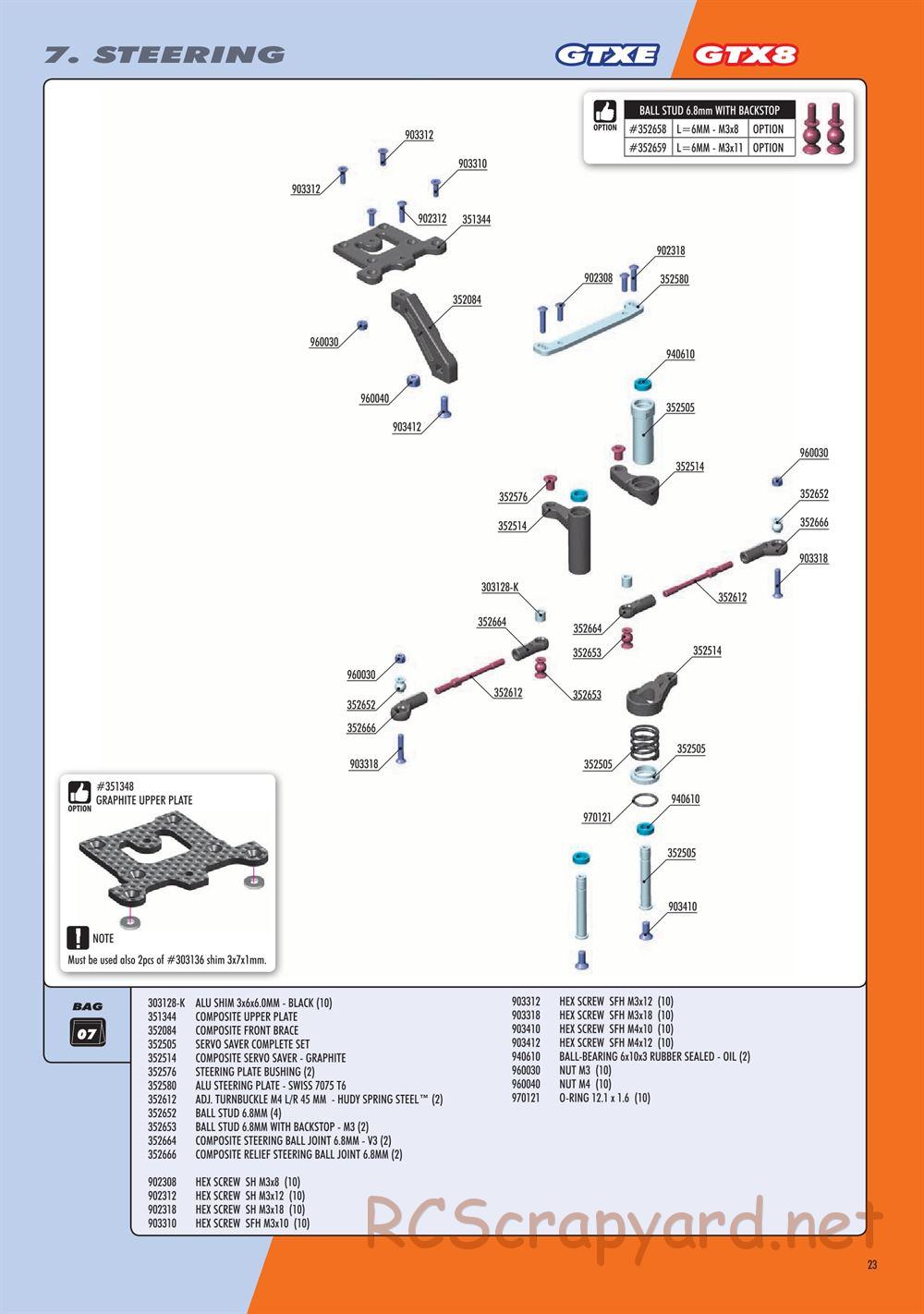 Xray - GTXE.3 2021 (GTXE'21) - Manual - Page 23