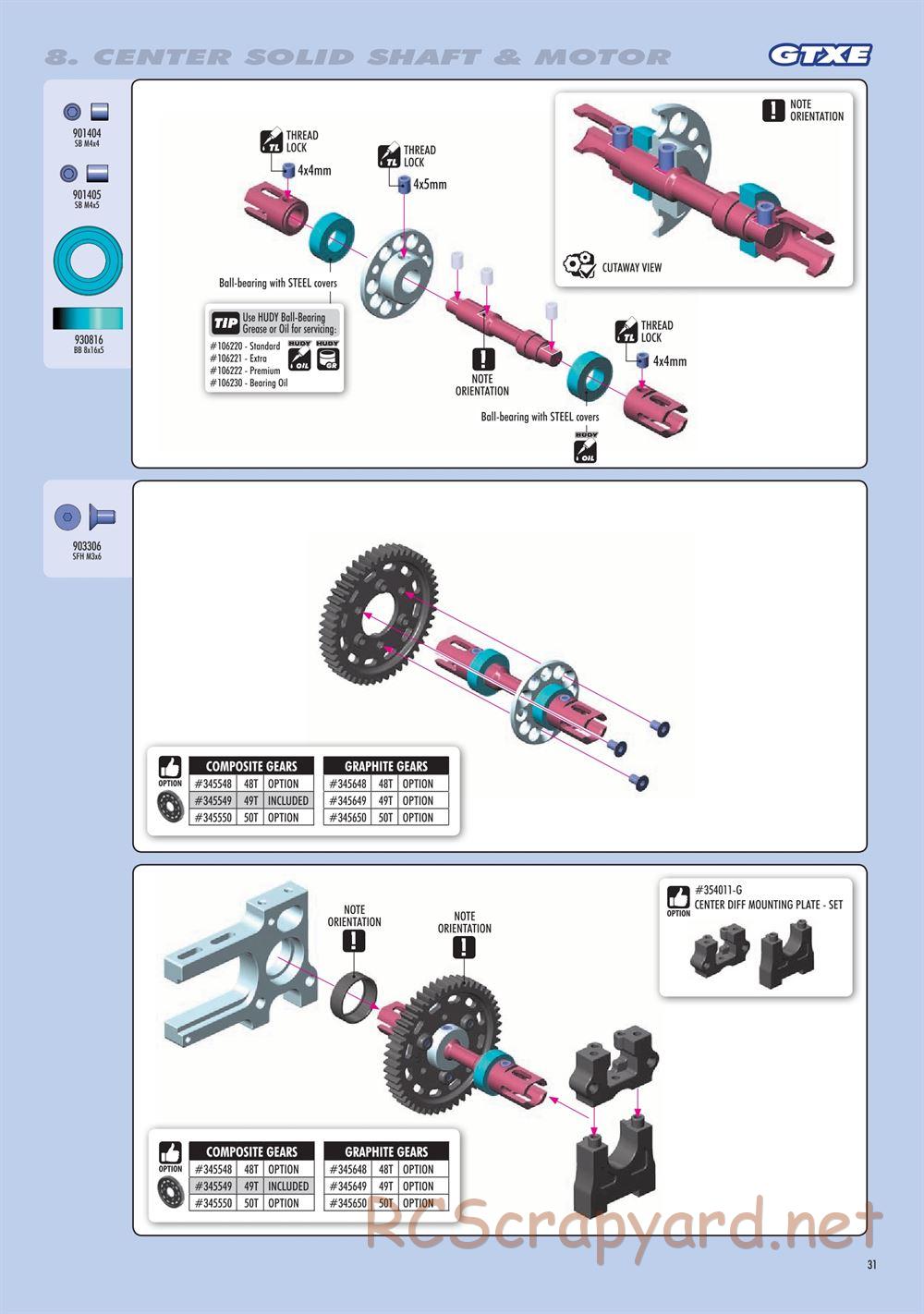 Xray - GTXE.3 2021 (GTXE'21) - Manual - Page 31