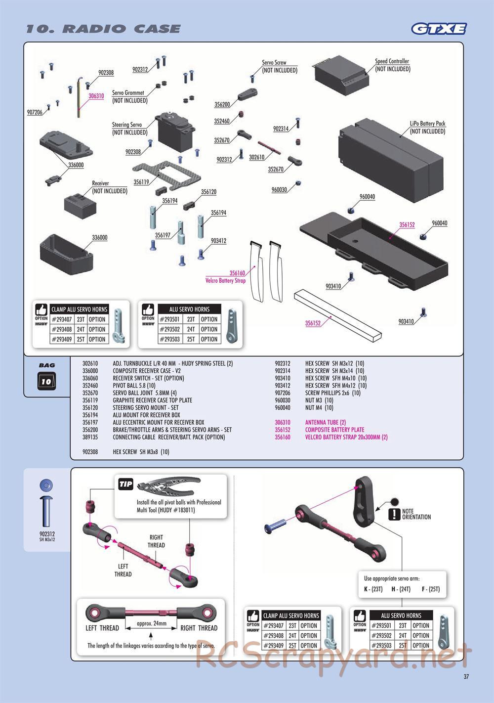 Xray - GTXE.3 2021 (GTXE'21) - Manual - Page 37