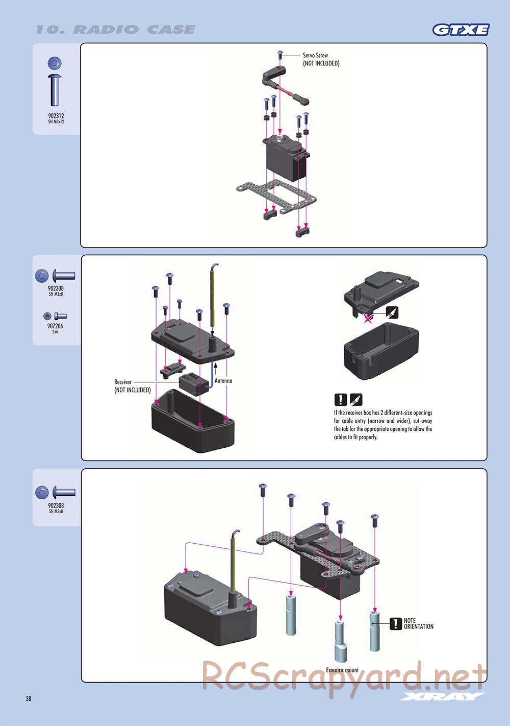 Xray - GTXE.3 2021 (GTXE'21) - Manual - Page 38