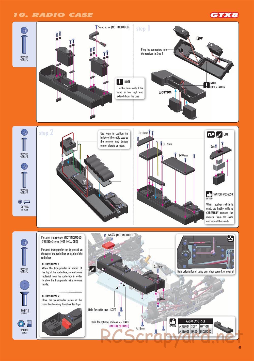 Xray - GTXE.3 2021 (GTXE'21) - Manual - Page 41