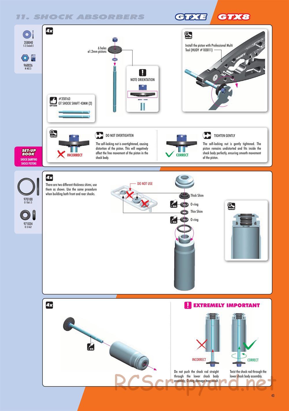 Xray - GTXE.3 2021 (GTXE'21) - Manual - Page 43