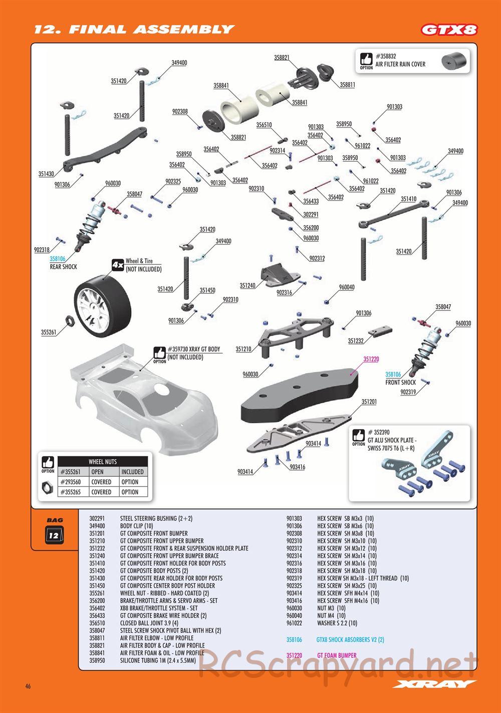 Xray - GTXE.3 2021 (GTXE'21) - Manual - Page 46