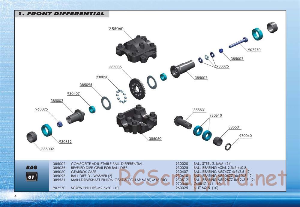 Xray - M18 Pro - Manual - Page 4