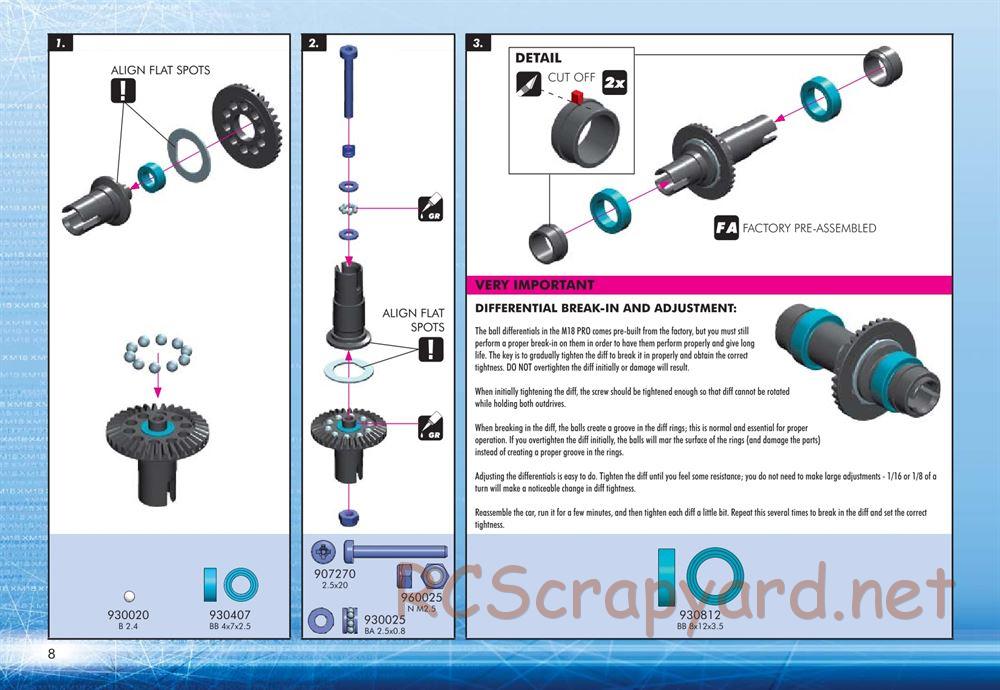 Xray - M18 Pro - Manual - Page 8