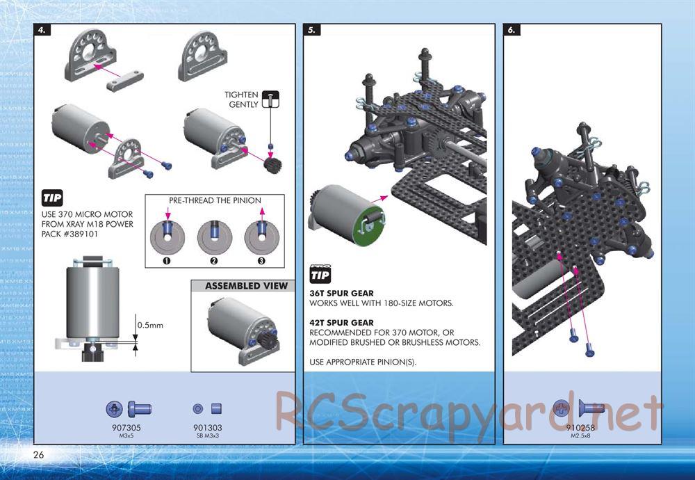Xray - M18 Pro - Manual - Page 26
