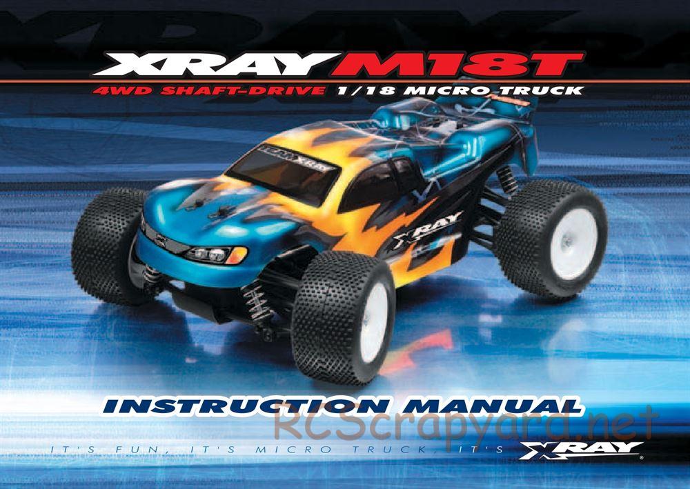 Xray - M18T - Manual - Page 1