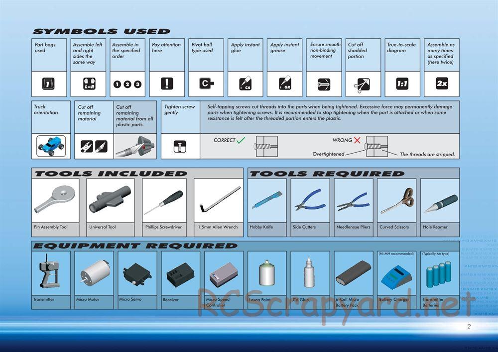 Xray - M18T - Manual - Page 3