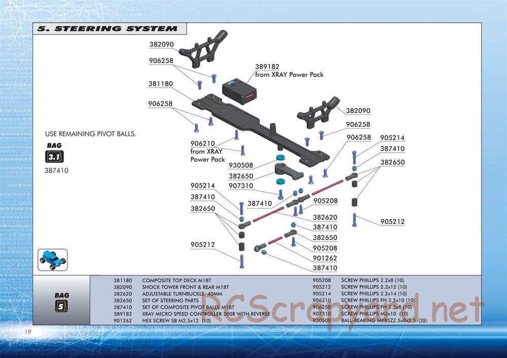 Xray - M18T - Manual - Page 20