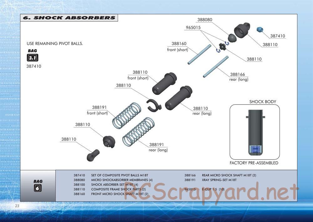 Xray - M18T - Manual - Page 24
