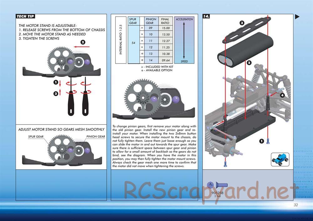 Xray - M18T - Manual - Page 33