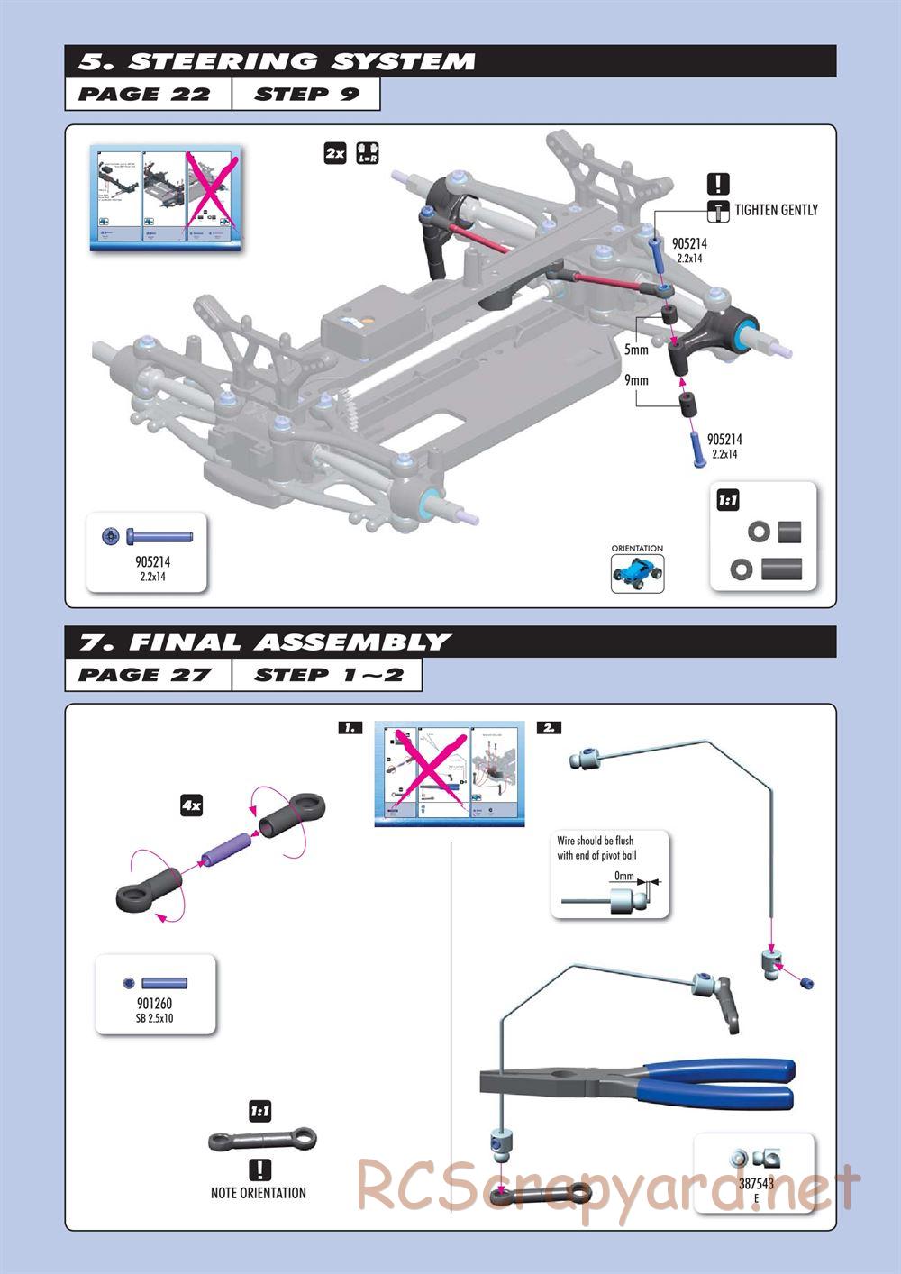 Xray - M18T Pro - Supplementary Manual - Page 3