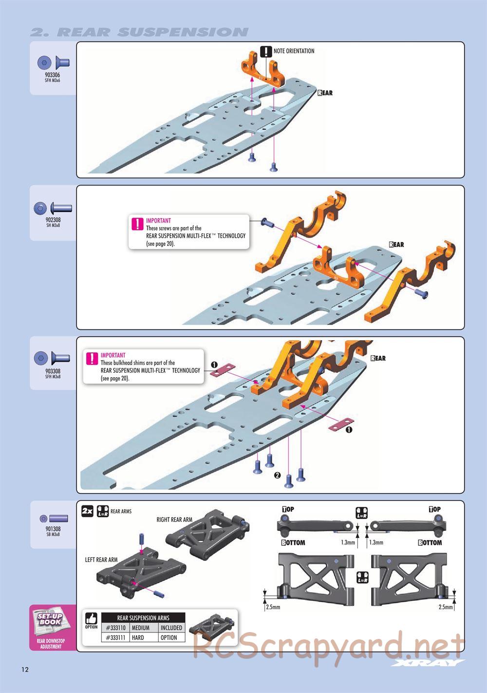 Xray - NT1.2 (2019) - Manual - Page 12