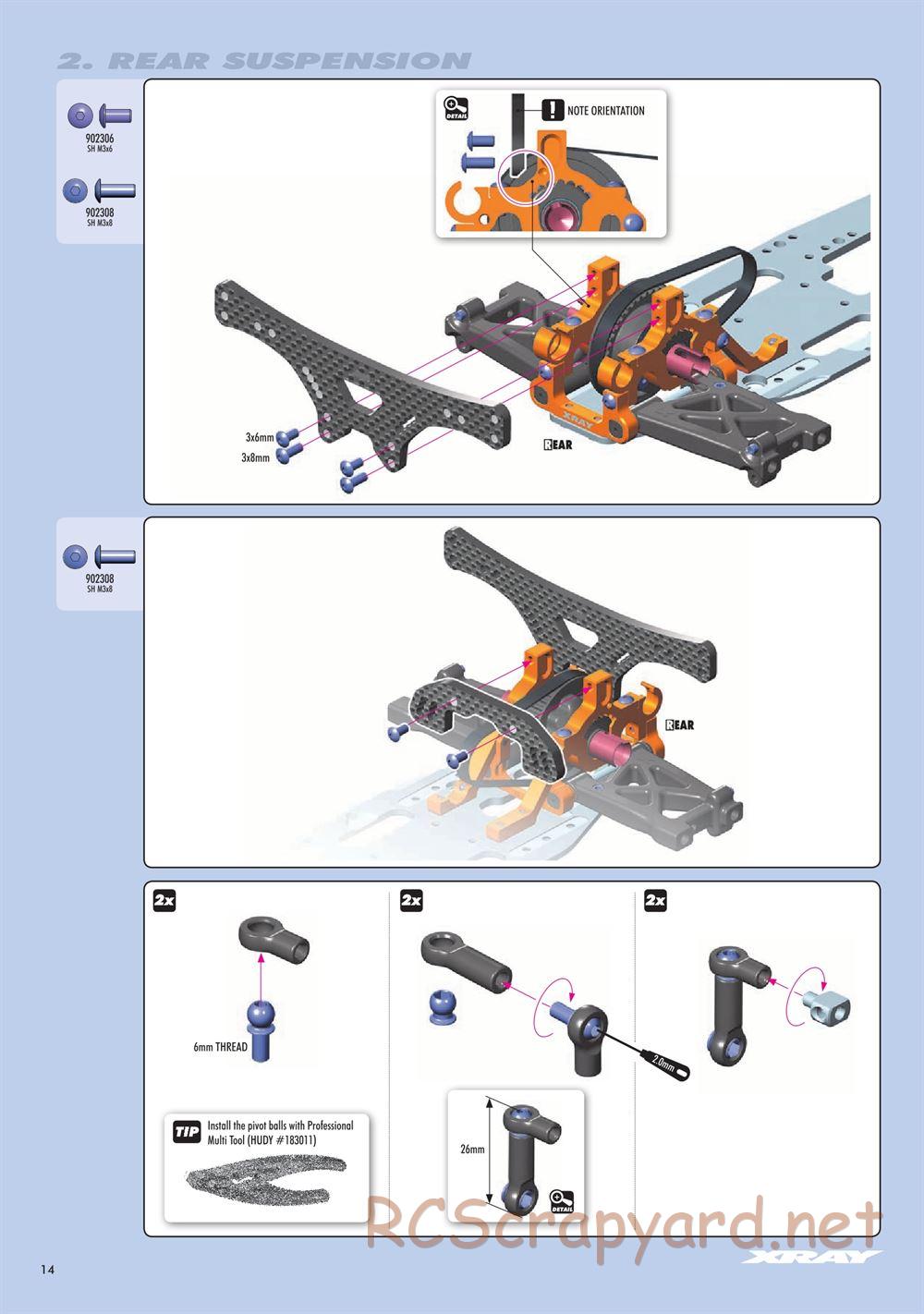 Xray - NT1.2 (2019) - Manual - Page 14