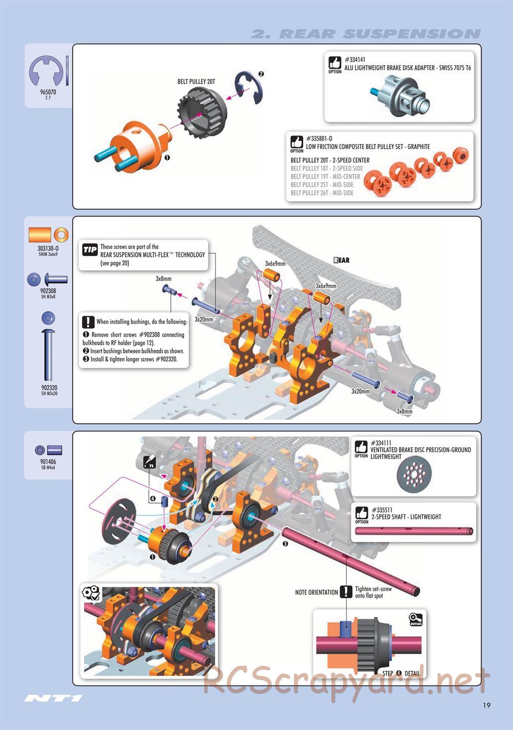 Xray - NT1.2 (2019) - Manual - Page 19