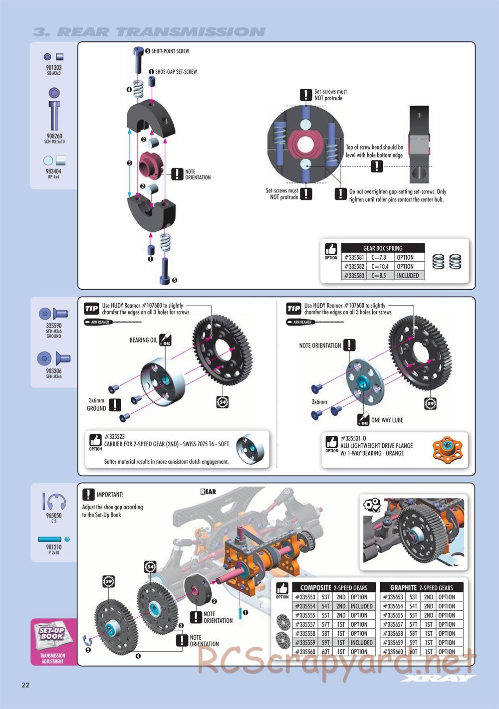 Xray - NT1.2 (2019) - Manual - Page 22