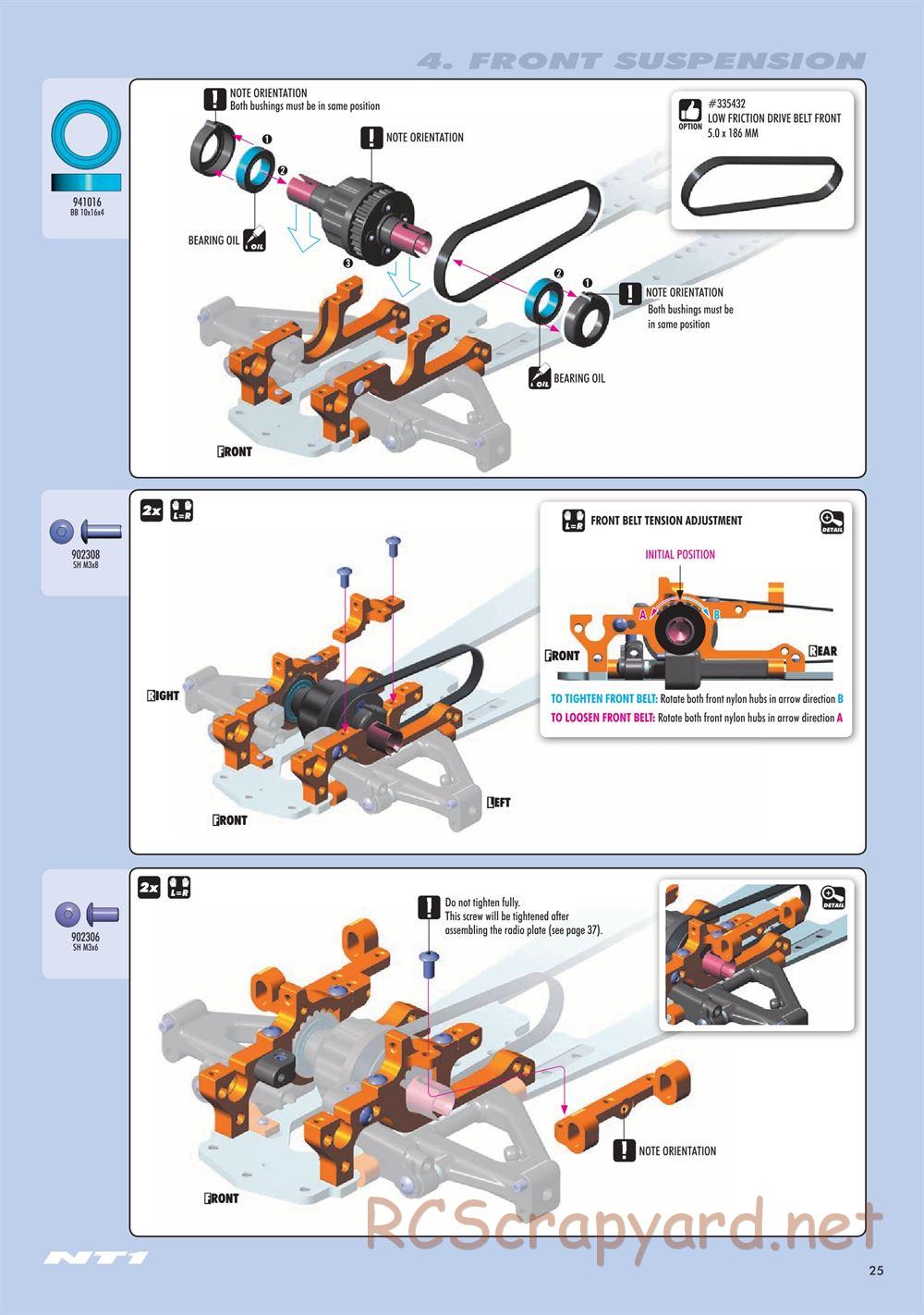 Xray - NT1.2 (2019) - Manual - Page 25