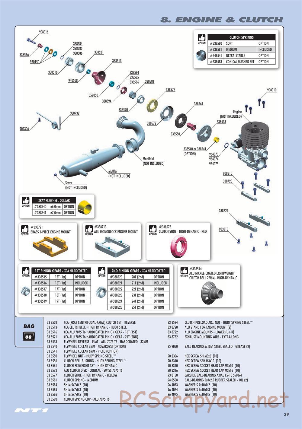 Xray - NT1.2 (2019) - Manual - Page 39
