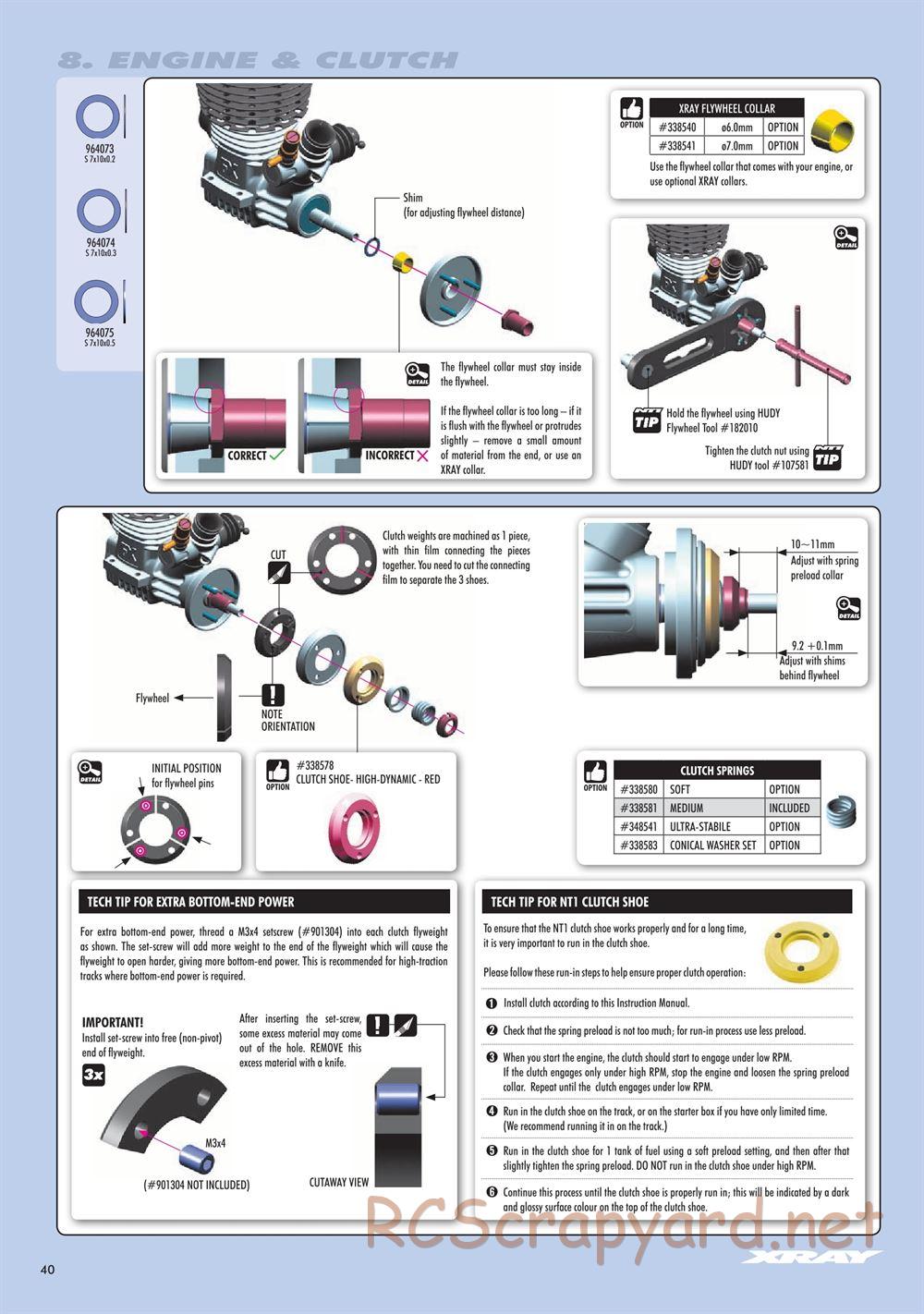 Xray - NT1.2 (2019) - Manual - Page 40